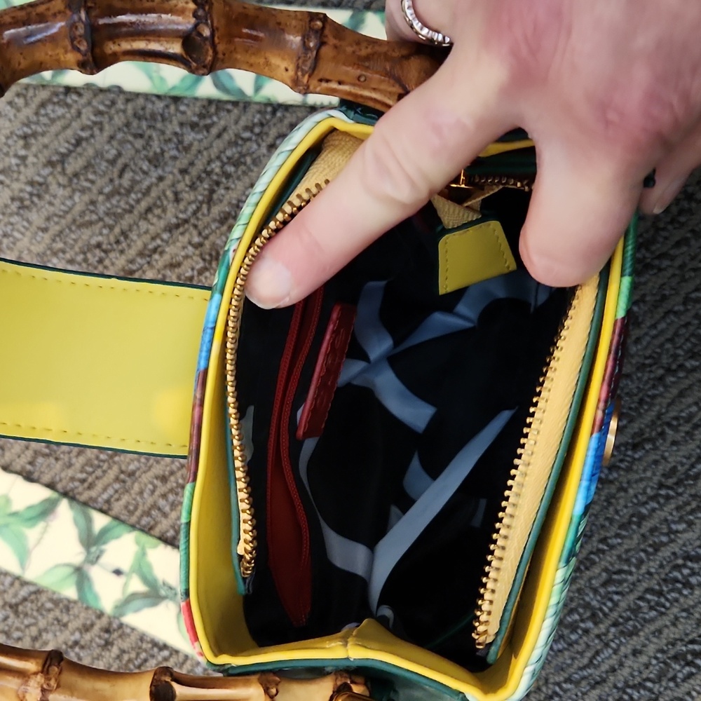 Cloe Guillermo Flores Tropical Print Bag - Picture 12 of 16
